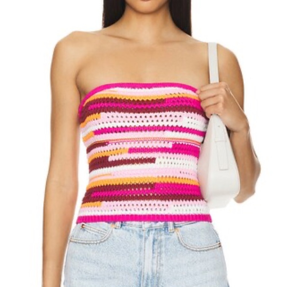Lovers + Friends Rosalind Tube Top - size small